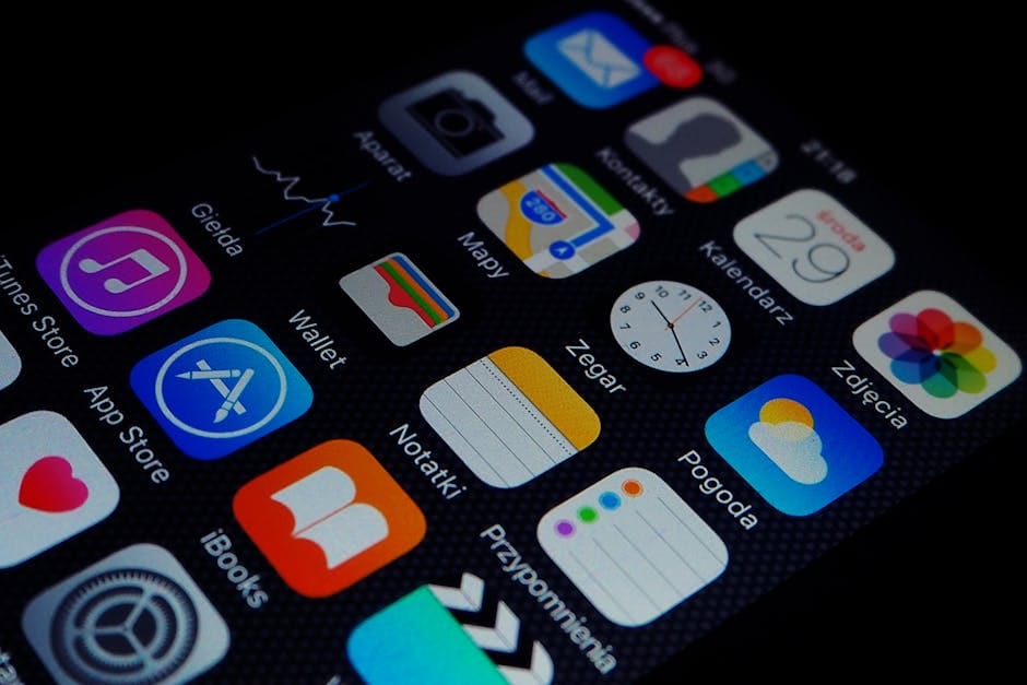 smartphone with app store smartphone with app store